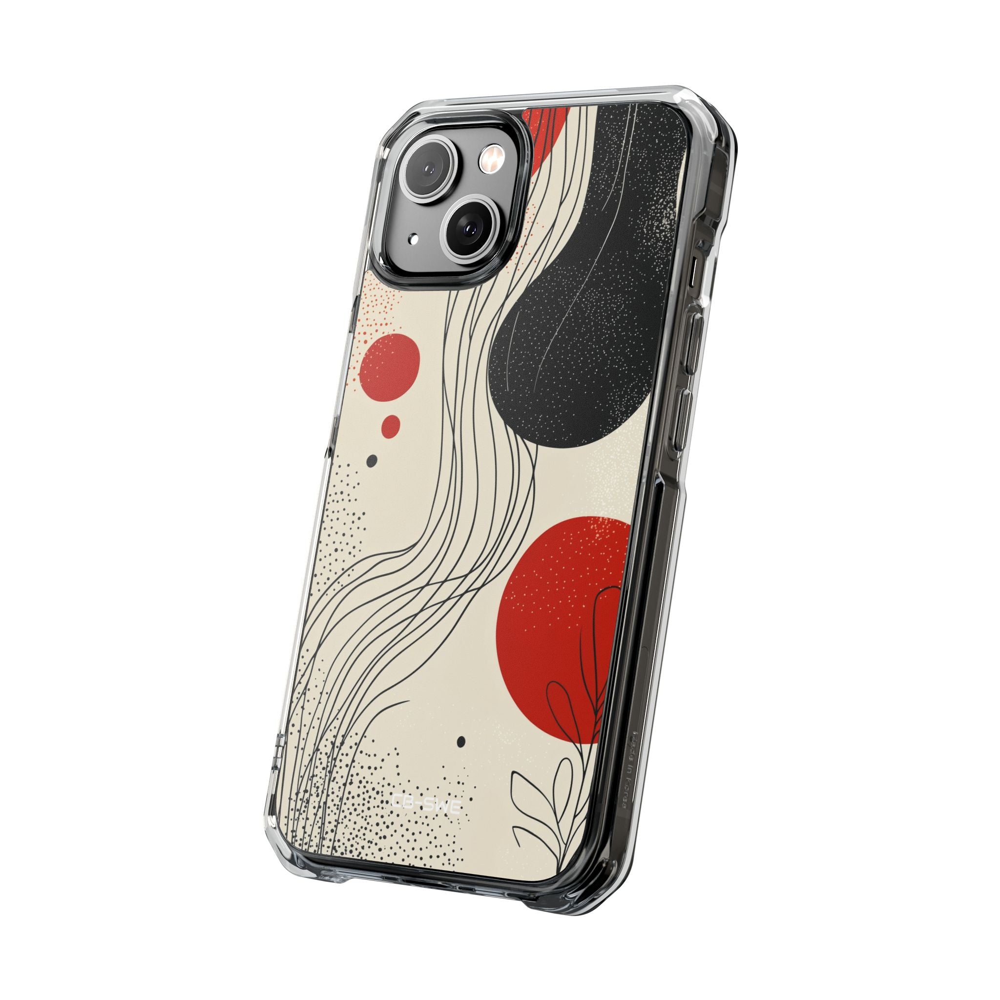 Waves Embrace Flora iPhone Case - Impact