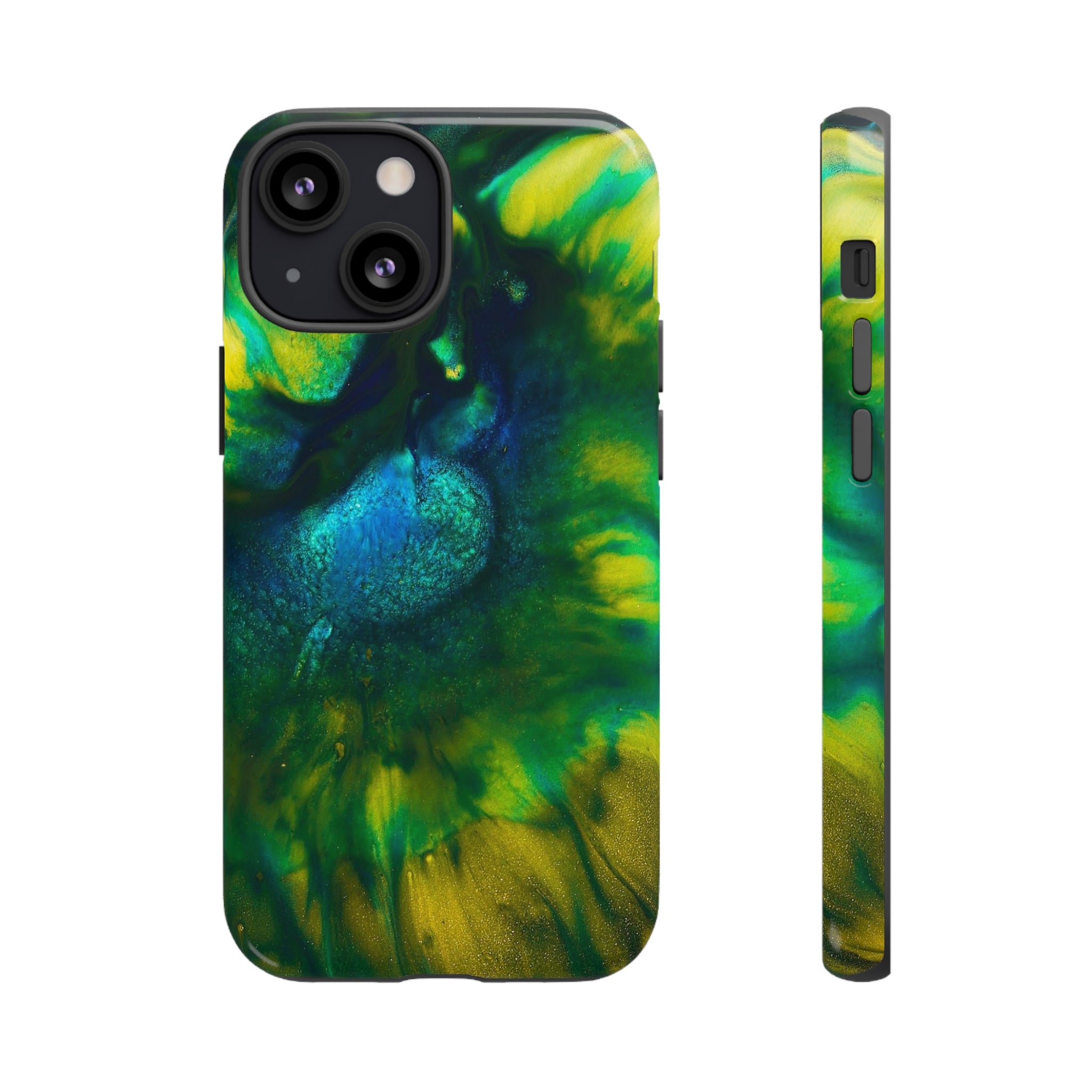 Dragon Eye Ink Art iPhone Case (Protective) iPhone 13 Mini Glossy Phone Case