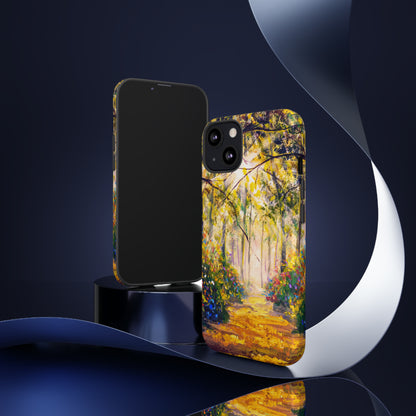 Sunny forest - Protective Phone Case