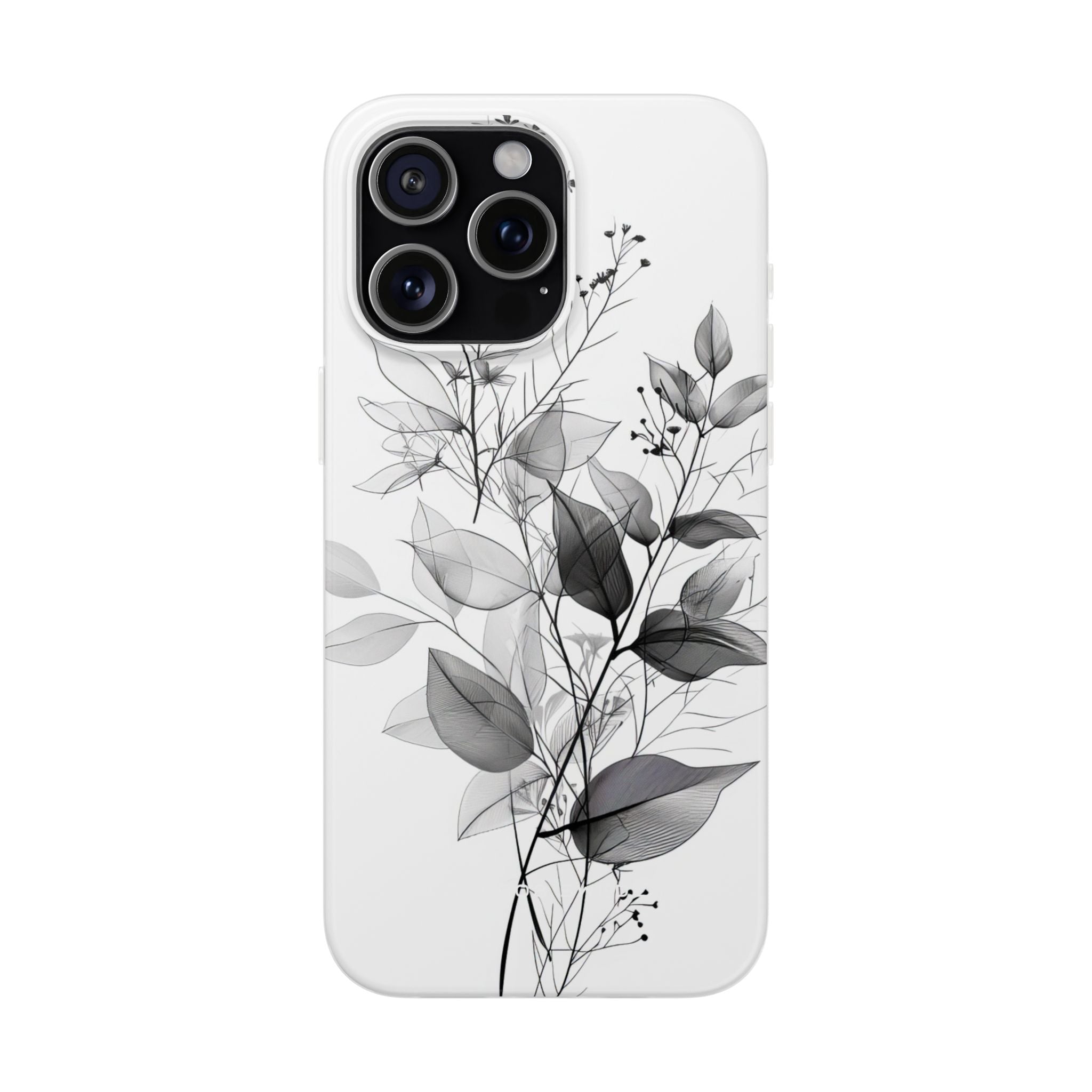 Botanical Line Harmony iPhone 15 - Flexi Phone Case