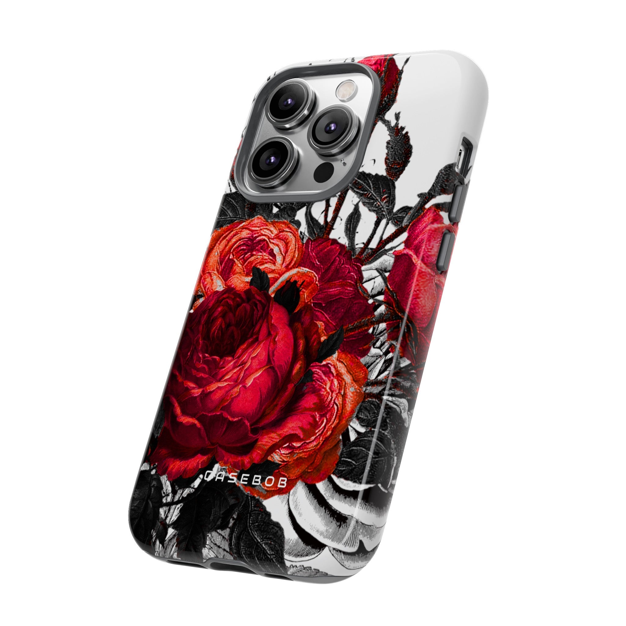 Serarose Gothic Flower - Protective Phone Case