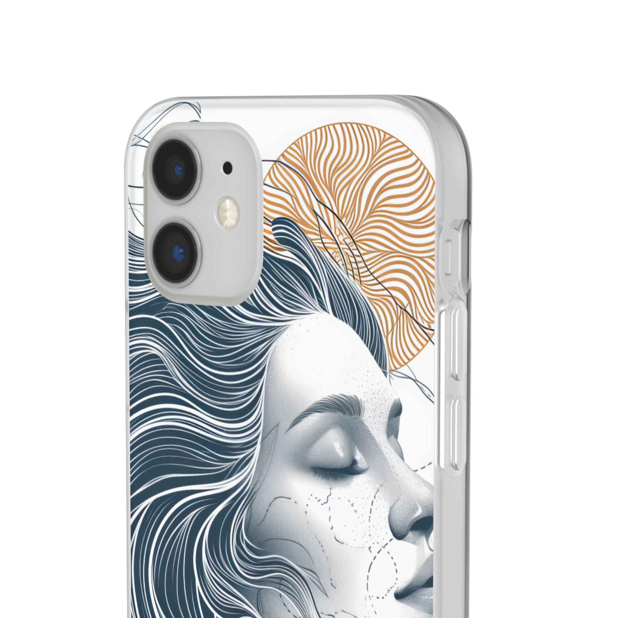 Serene Abstraction | Flexible Phone Case for iPhone