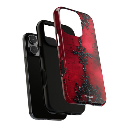 Gothic Crimson Emblem - iPhone Case
