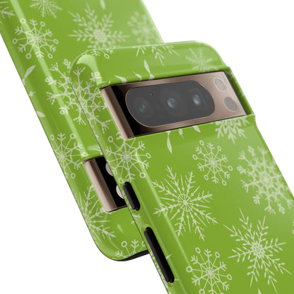 Snowflakes Dance Whimsically - Google Pixel Case