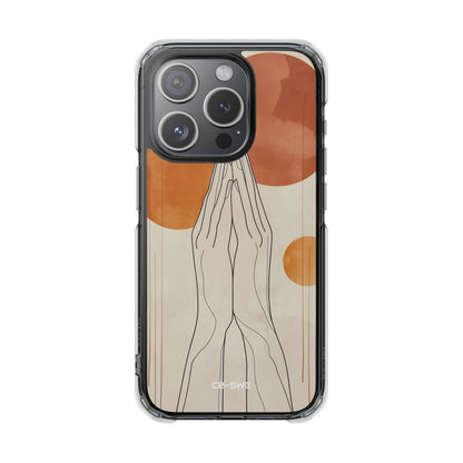 Prayers Encircle Hands iPhone Case - Impact