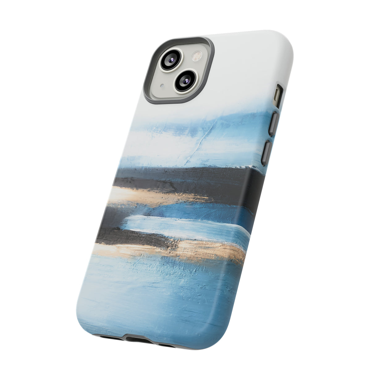 Oil Painting - Abstract Blue - Protective Phone Case