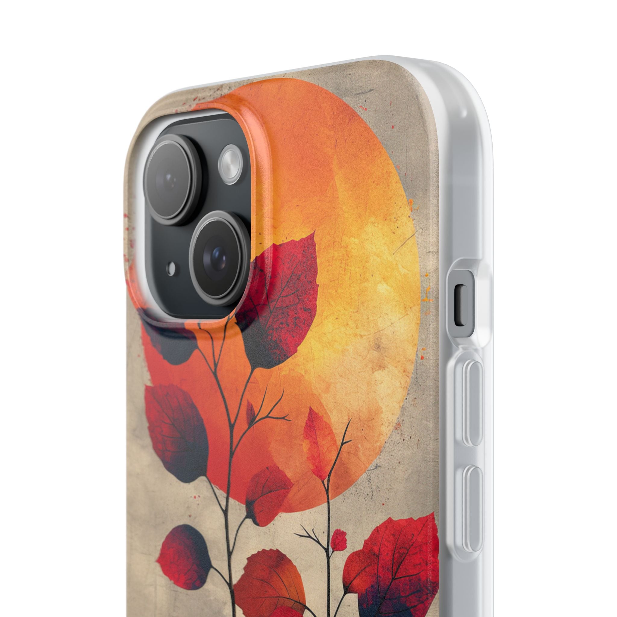 Sunlit Branch - Flexi iPhone 15 Phone Case