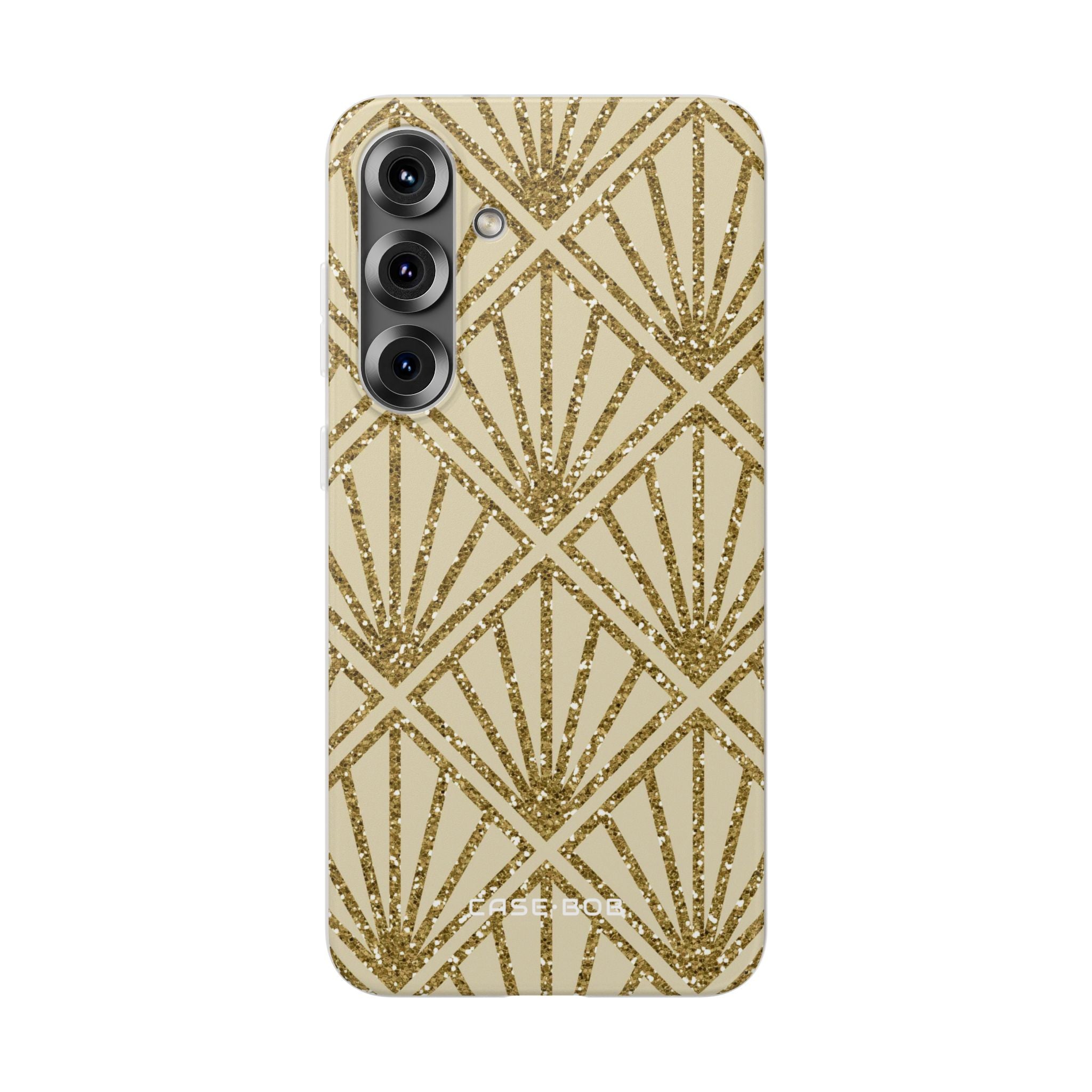Golden Diamond Radiance Samsung S25 Plus Case - Soft