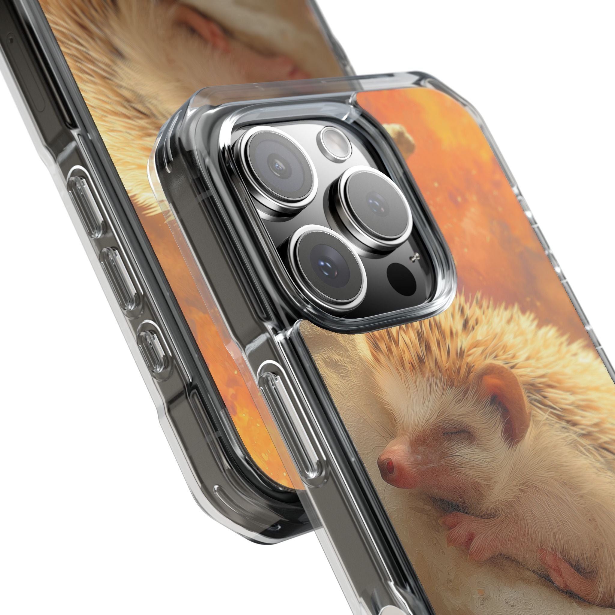 Hedgehog Rests Dreaming iPhone Case - Impact