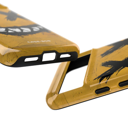 Jagged Smile Yellow Google Pixel 8 Case - Tough