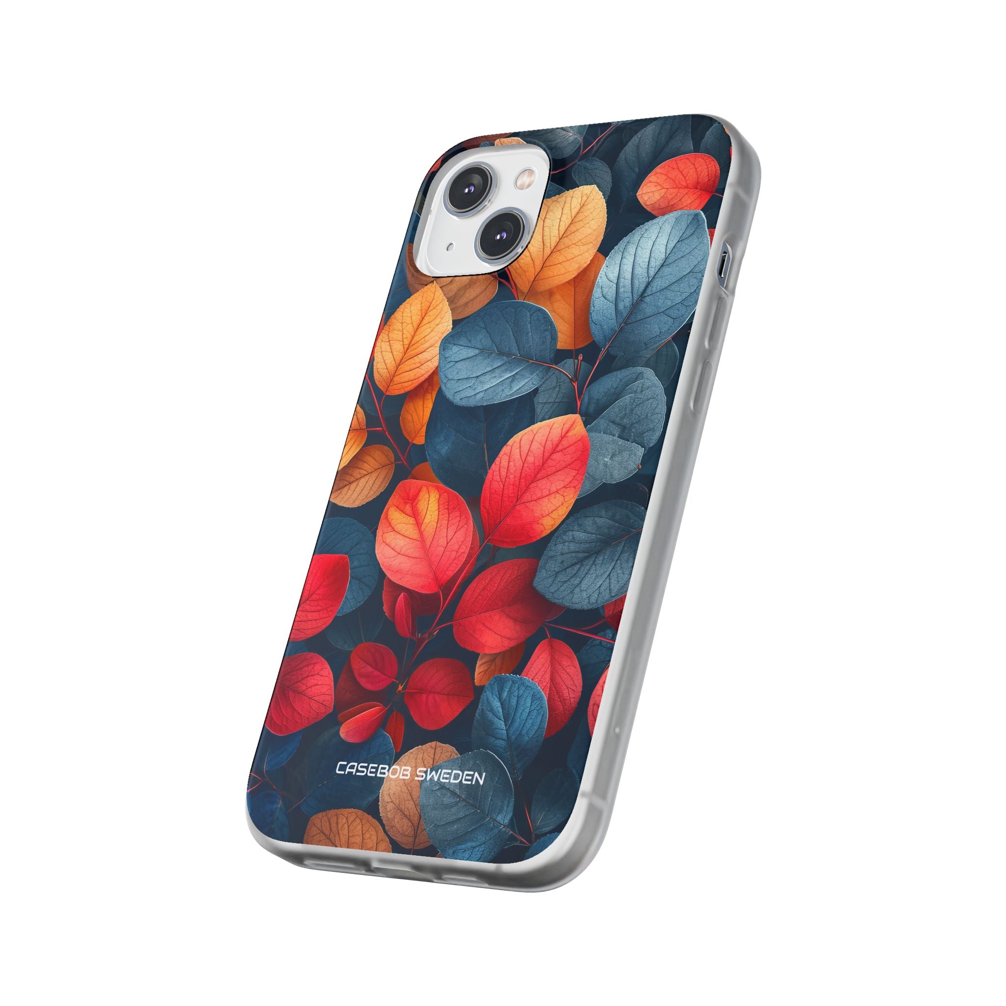 Vibrant Nature Leaves - Flexi iPhone 14 Phone Case