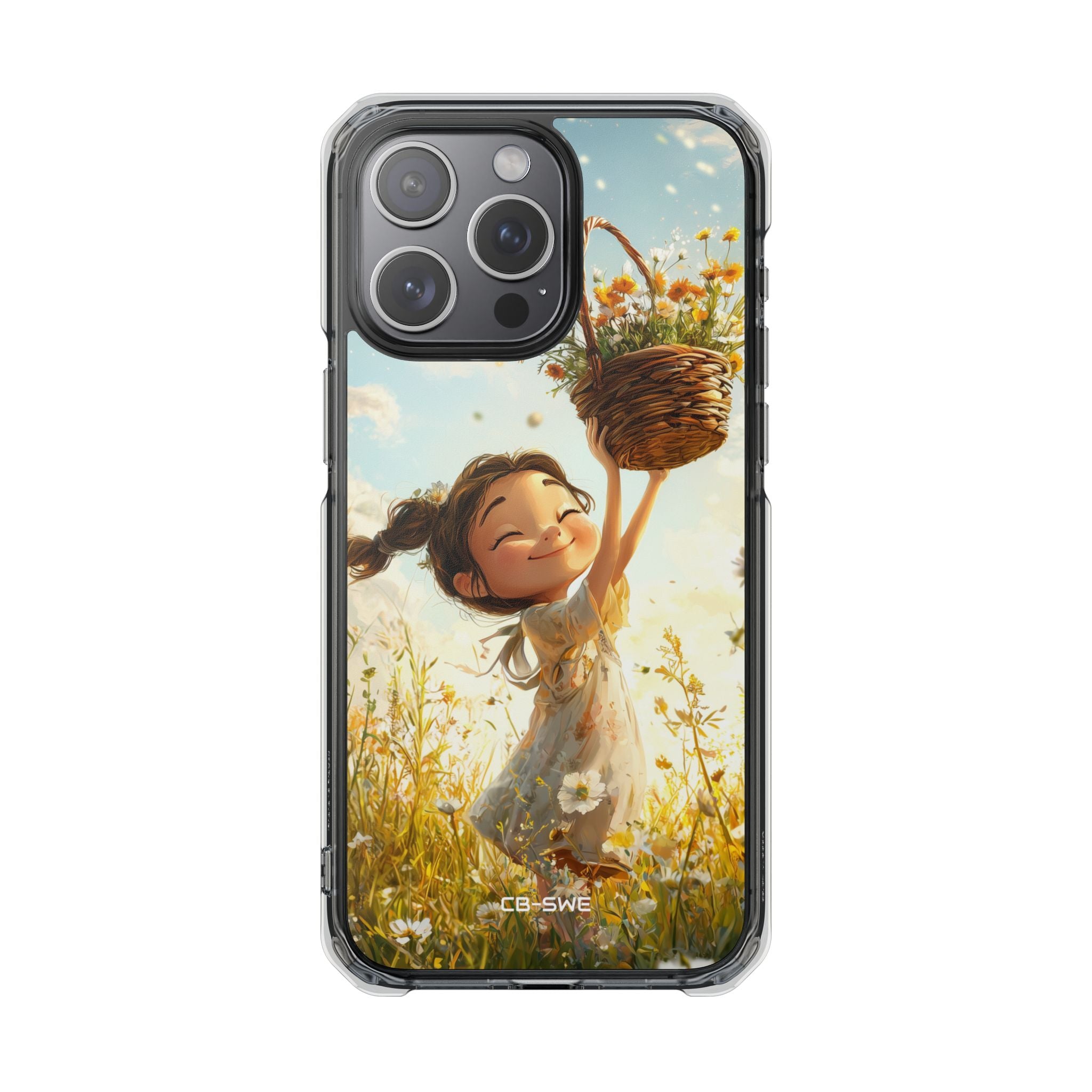 Joyful Girl Leaps iPhone Case - Impact