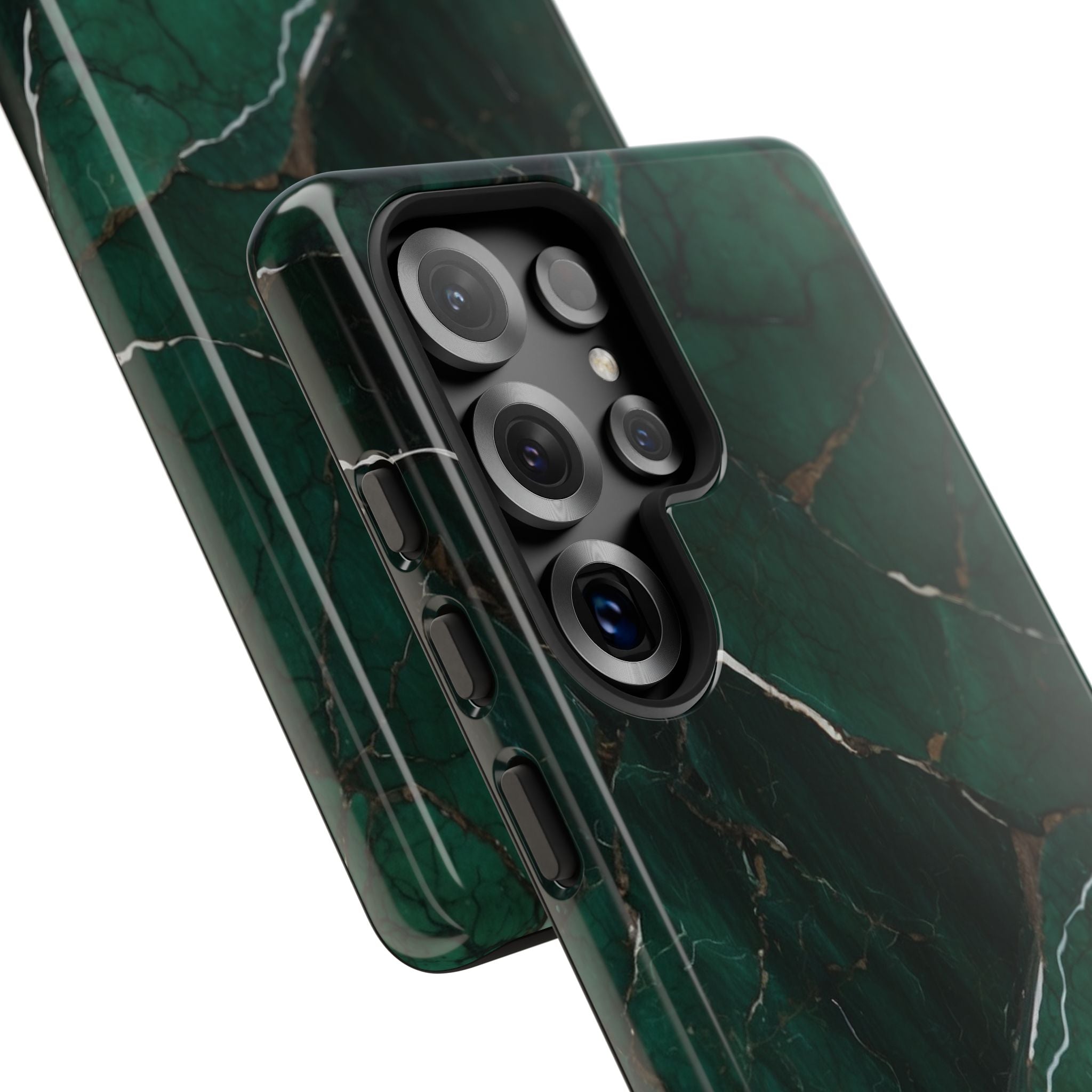 Emerald Veins Flow - Samsung Case