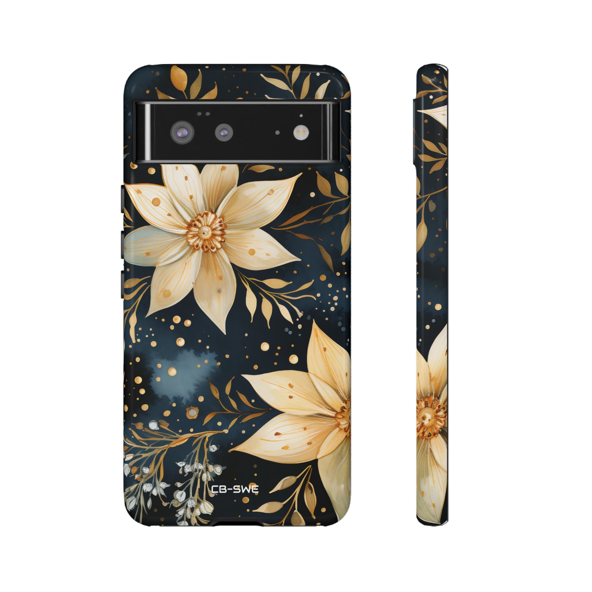 Floral Elegance Flourishes - Google Pixel Case