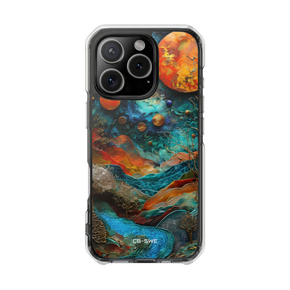 Celestial Wonders Unfold iPhone Case - Impact