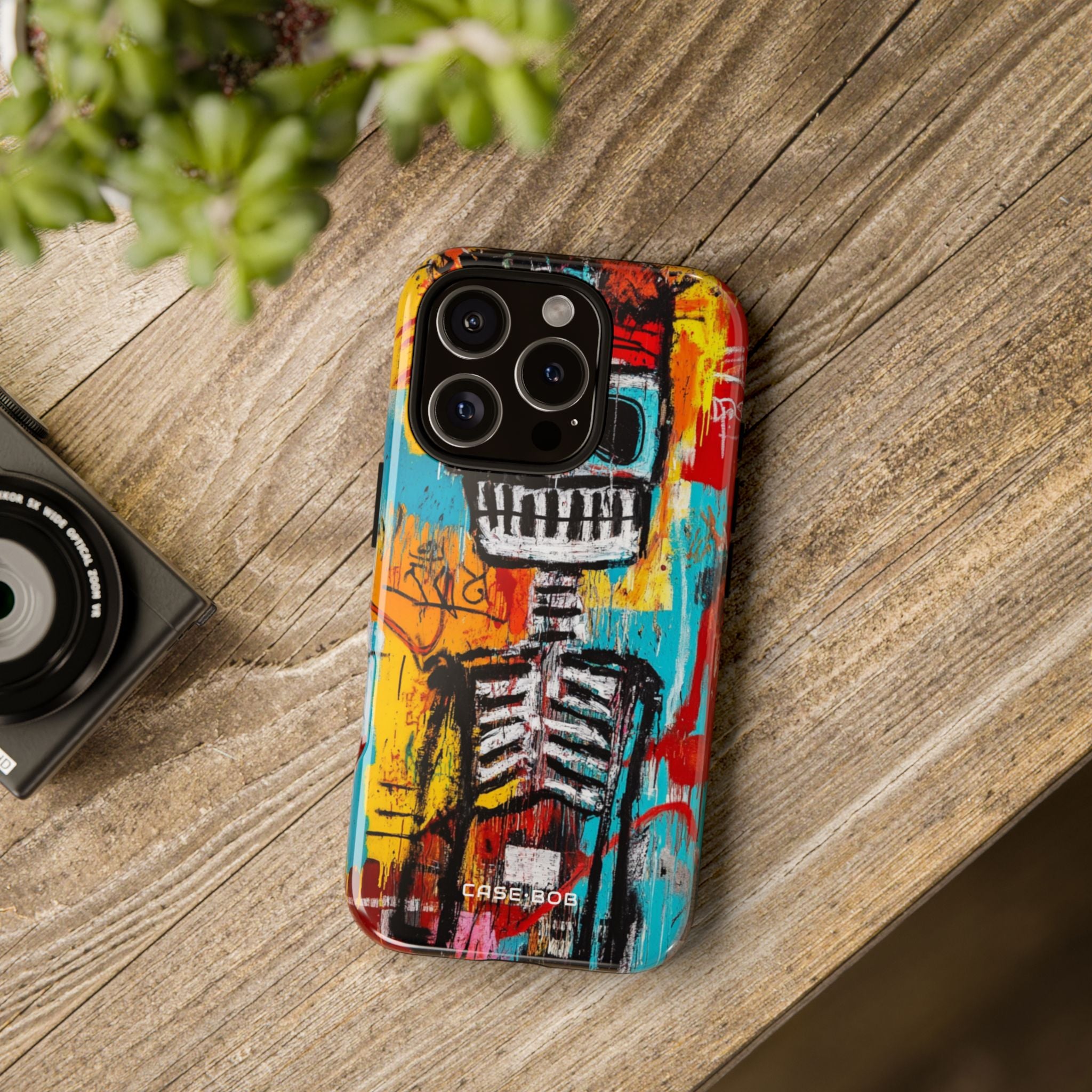 Skull Burst iPhone 16 Pro Case - Tough