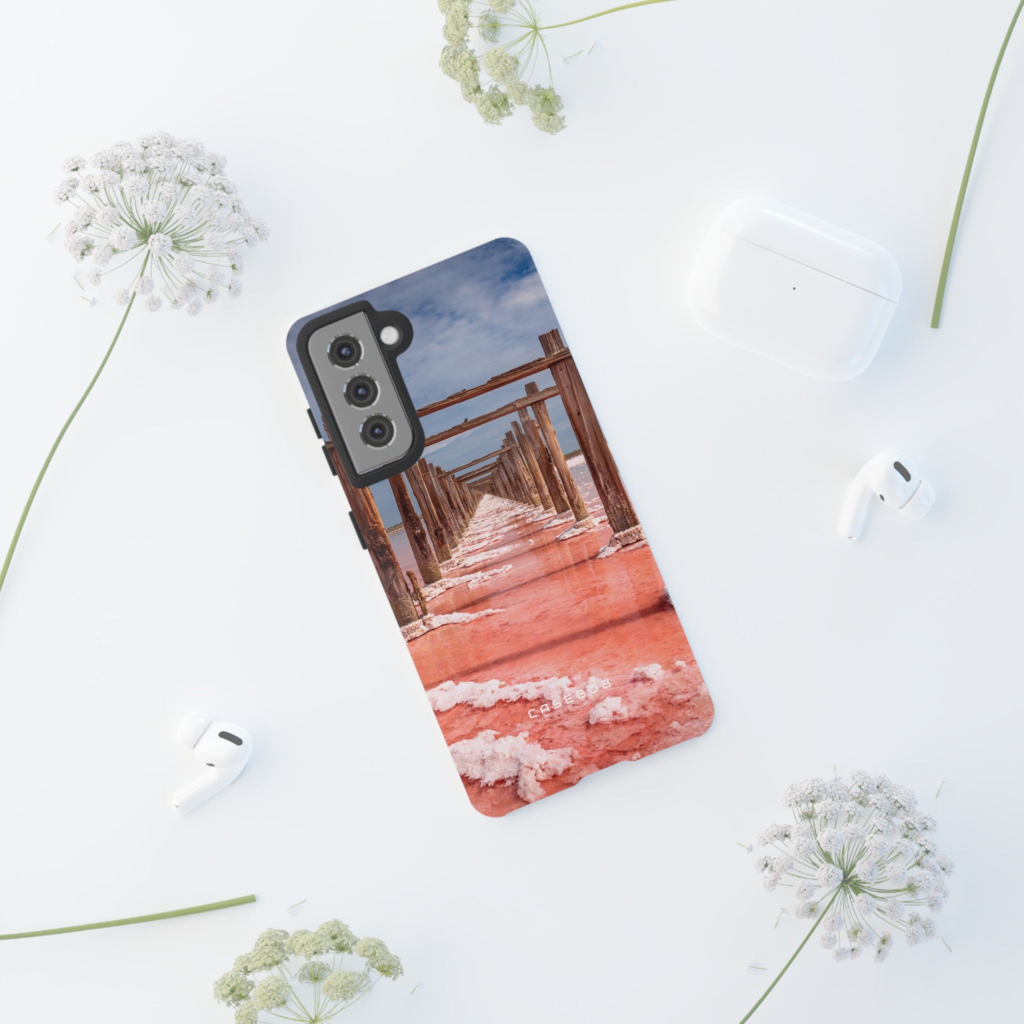 Pink Salt Lake - Protective Phone Case