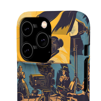 Golden Era Cinematic Spotlight iPhone 14 - Slim Phone Case