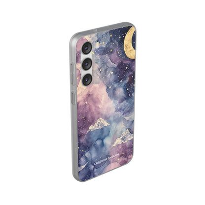 Dreamy Celestial Night - Flexi Samsung S23 Phone Case