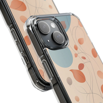 Gentle Leaves Drift iPhone Case - Impact