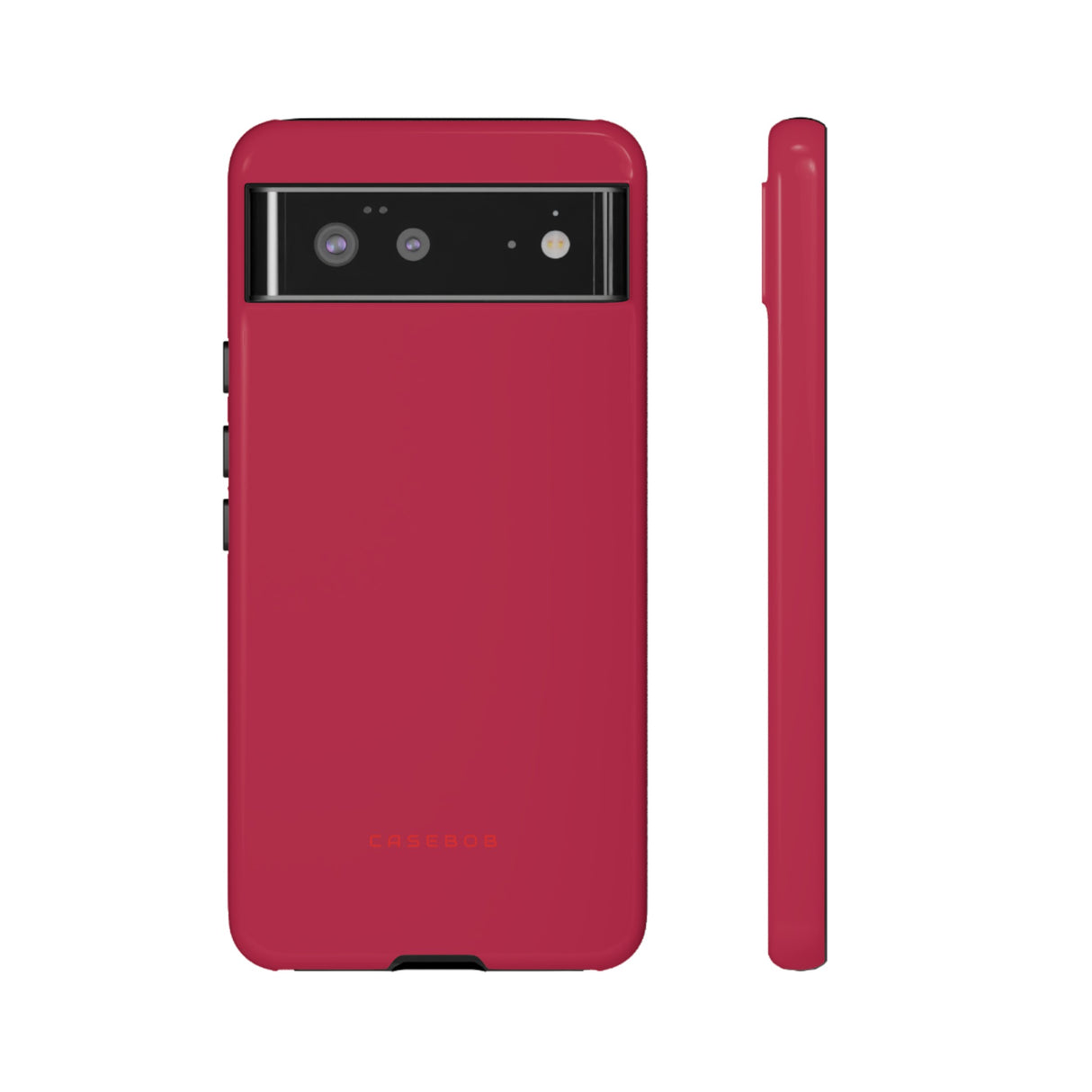 Bright Red Maroon - Protective Phone Case