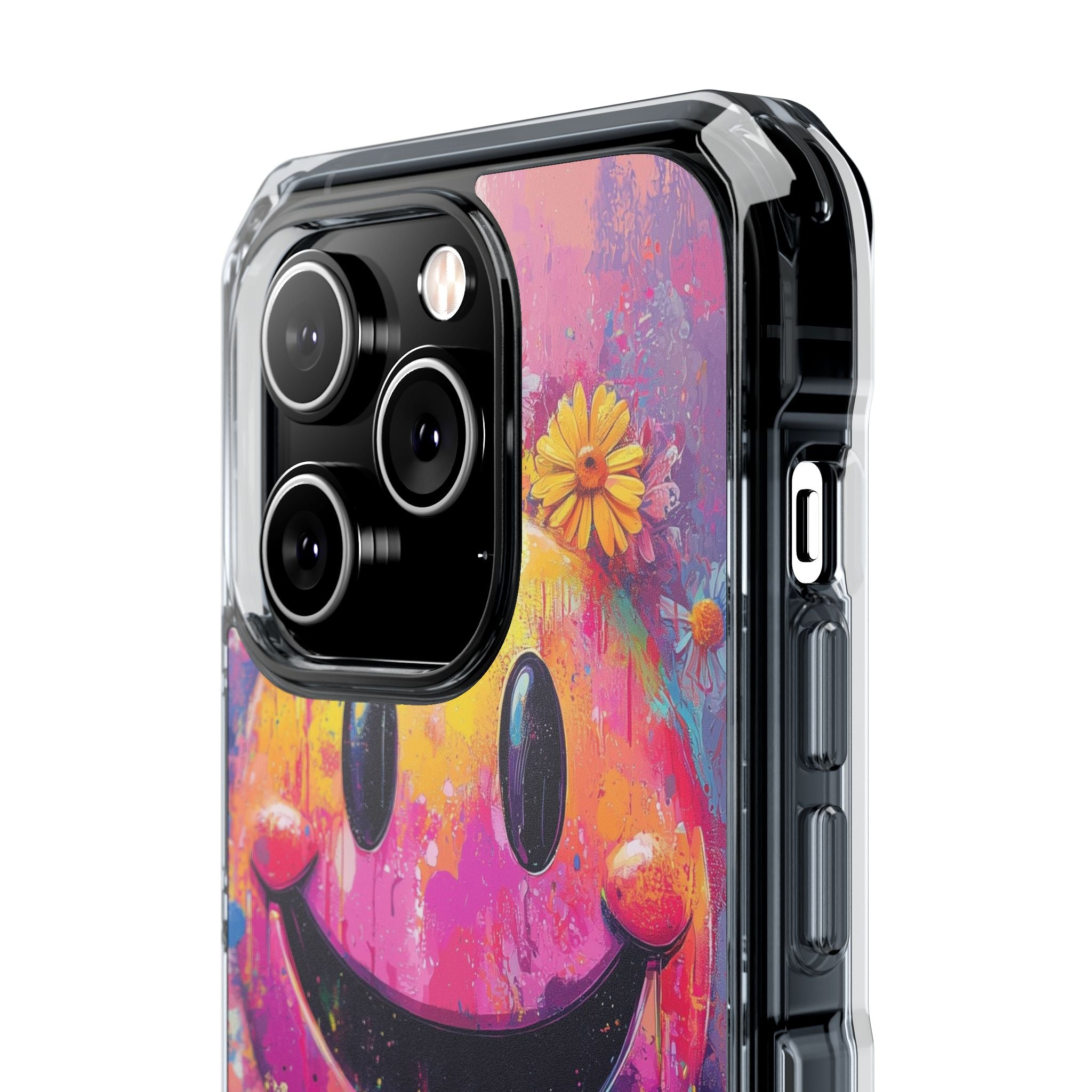 Joyful Smile Blooms iPhone Case - Impact