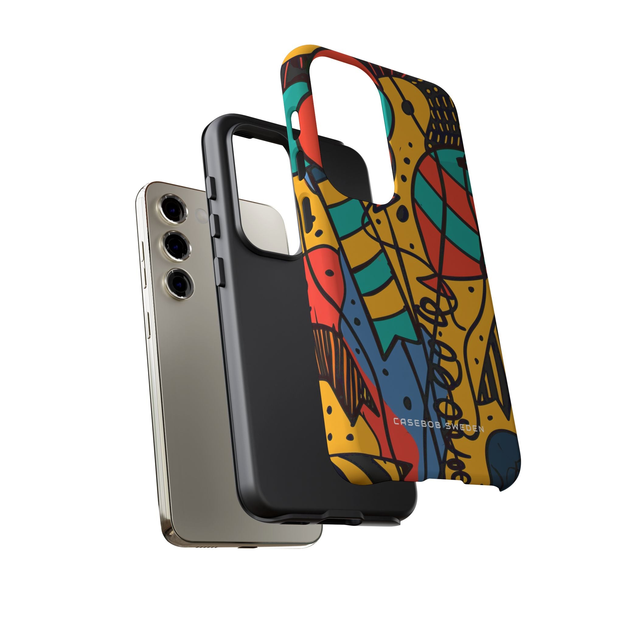 Playful Lines in Motion Samsung S23 - Tough Phone Case