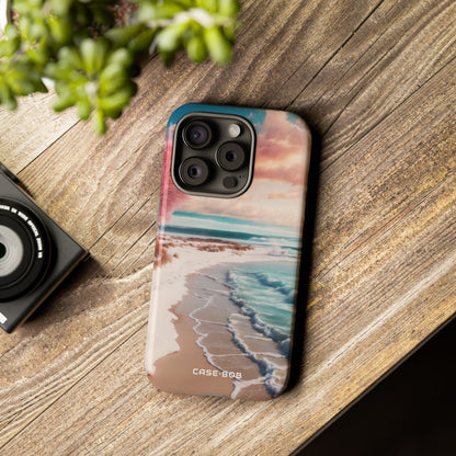 Pink Tree Breeze iPhone 15 Pro Case - Tough