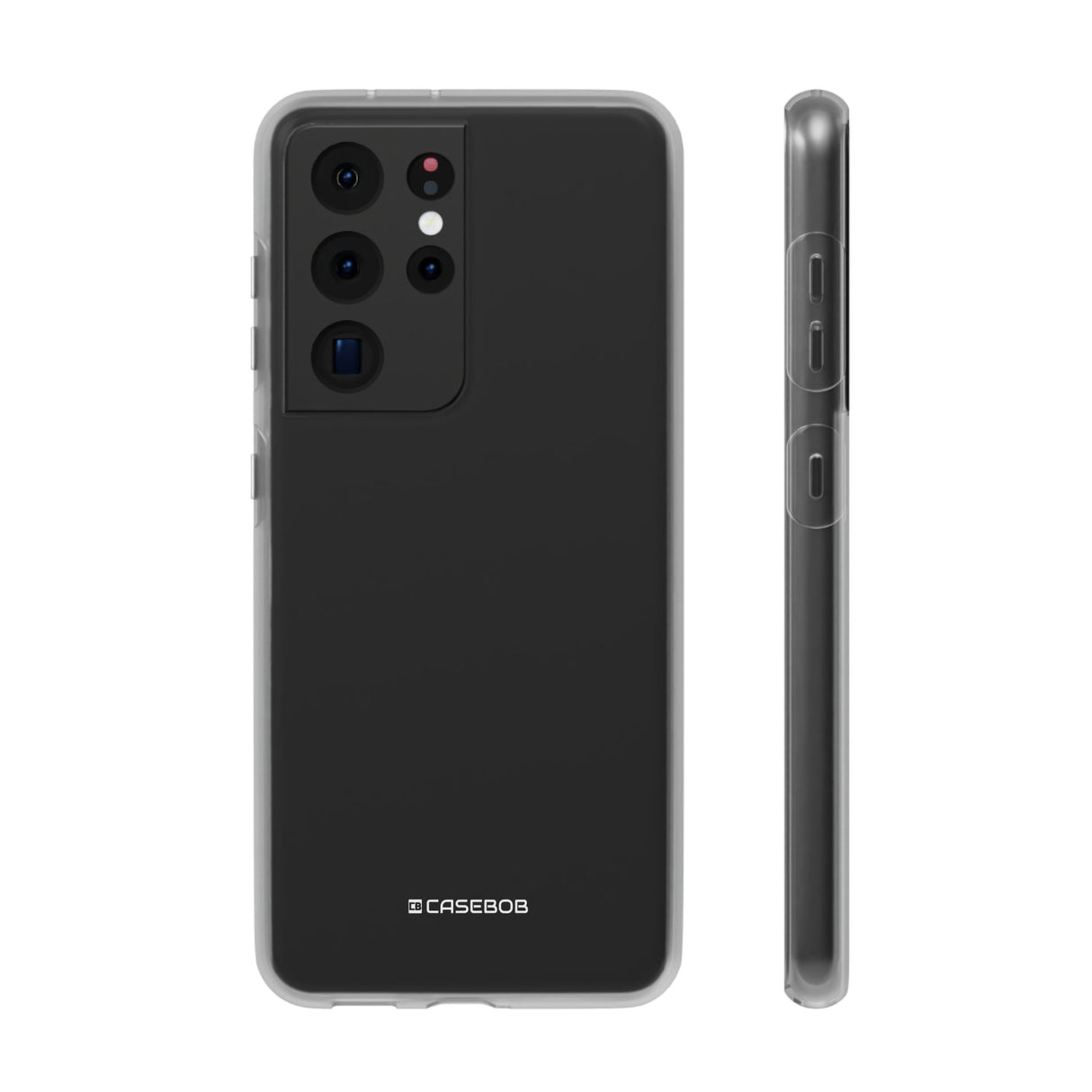 Black | Phone Case for Samsung (Flexible Case)