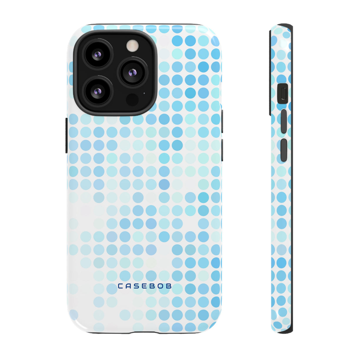 Blue Pixels - Protective Phone Case