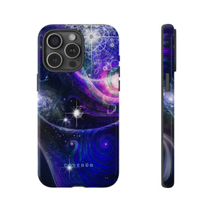 Space Background iPhone case (Protective) - Protective Phone Case