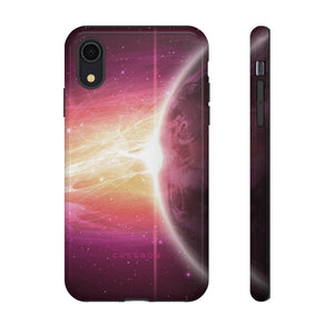 Purple Planets in Space - Protective Phone Case