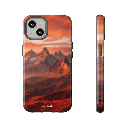 Mountain Peaks Glowing - iPhone Case