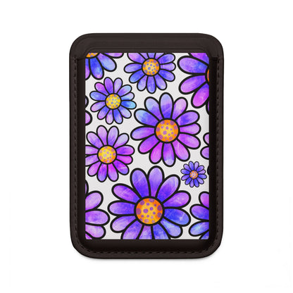 Polka Dot Blossoms Wallet – MagSafe Ready