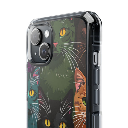 Colorful Cat Charisma iPhone Case - Impact