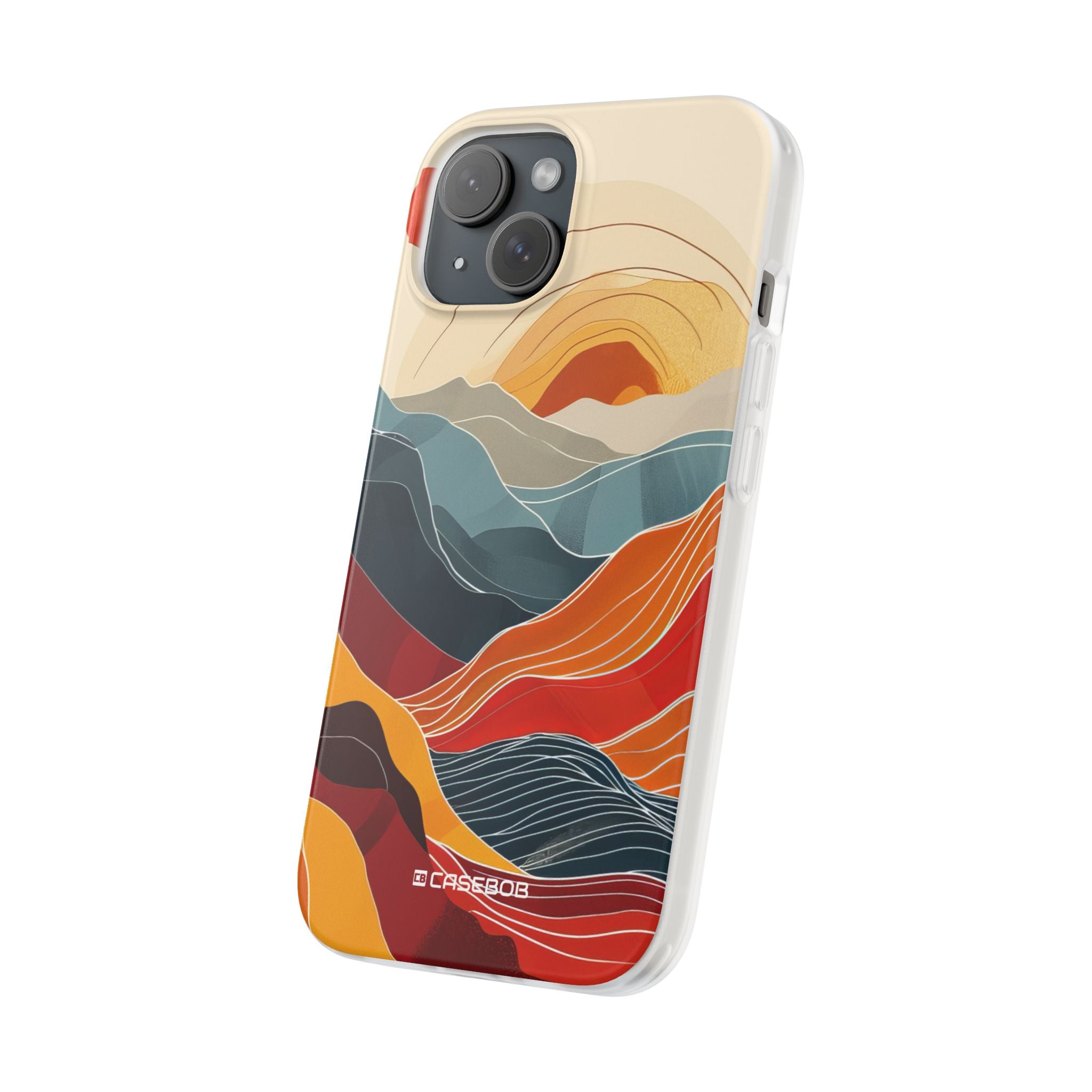 Sunset Waves | Flexible Phone Case for iPhone