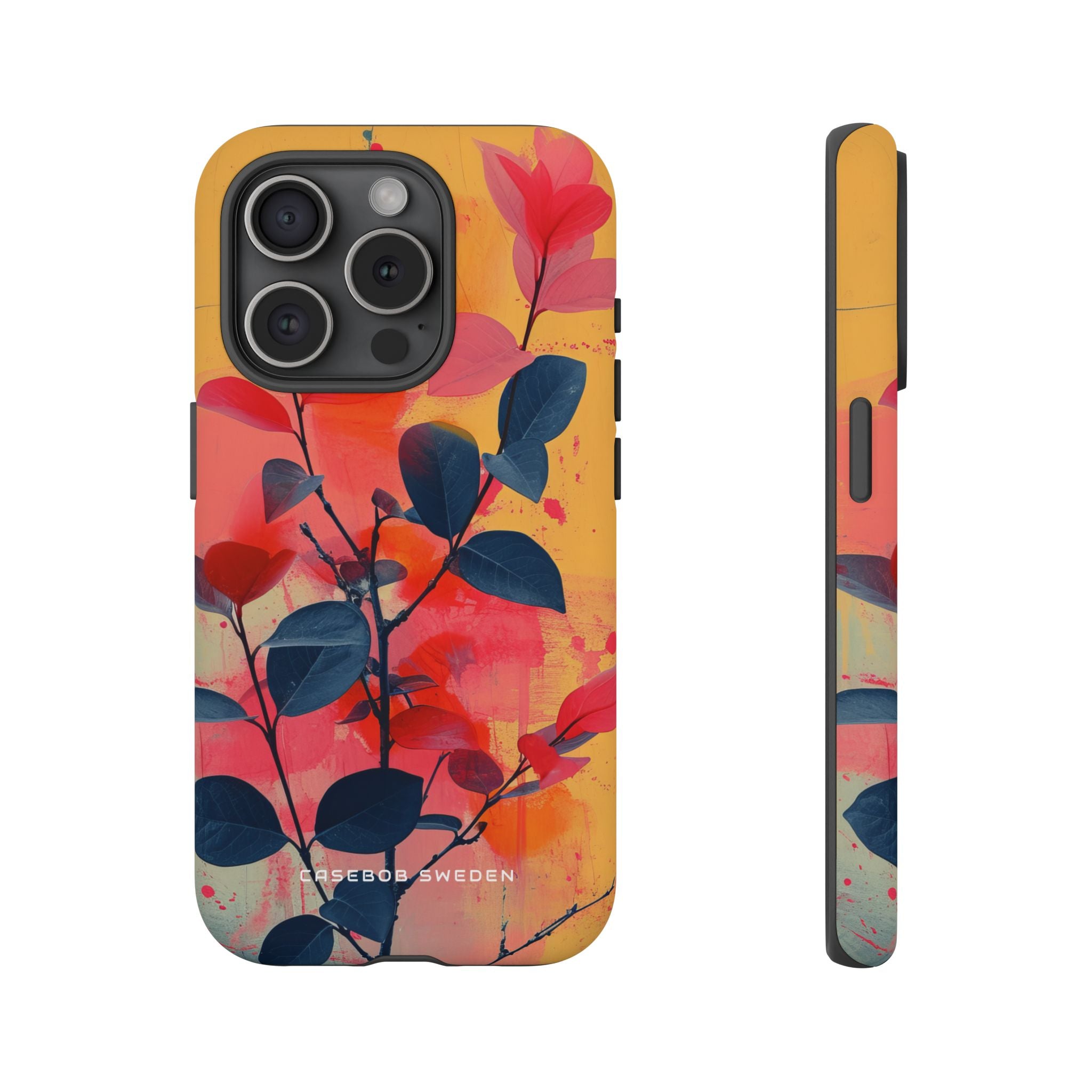 Vivid Floral Harmony iPhone 15 - Tough Phone Case