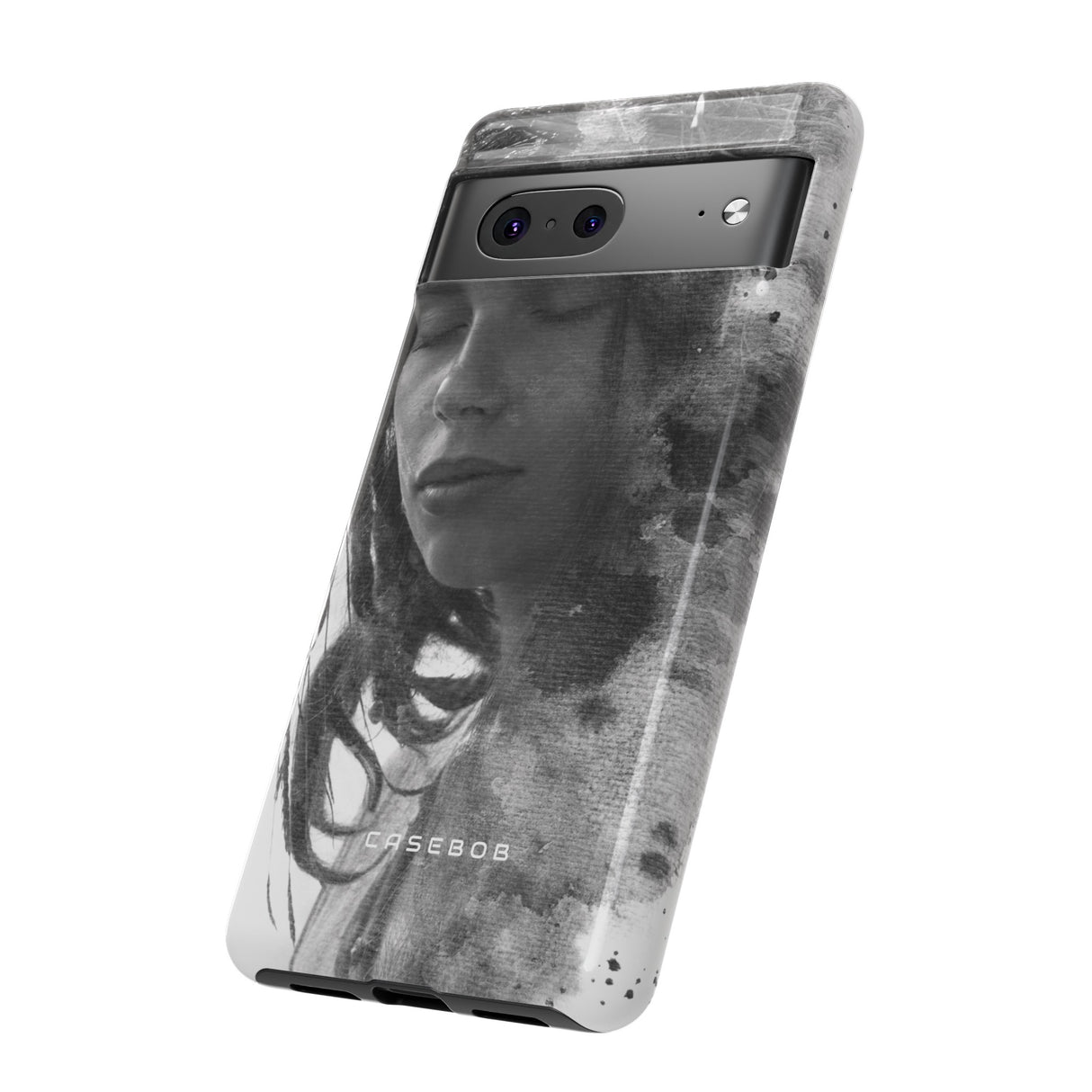 Portrait Lady Phone Case - Protective - Protective Phone Case