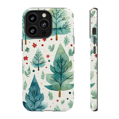 Joyful Evergreen Dance - iPhone Case