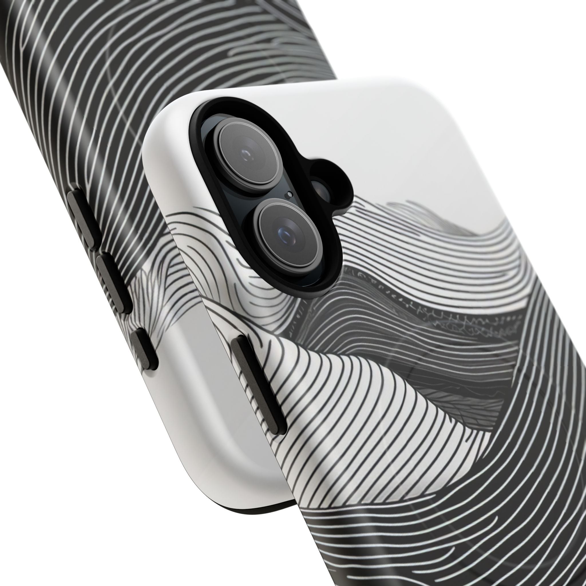 Undulating Horizon Waves iPhone 16 | Tough+ Phone Case