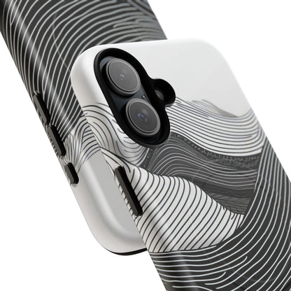 Undulating Horizon Waves iPhone 16  Tough+ Phone Case