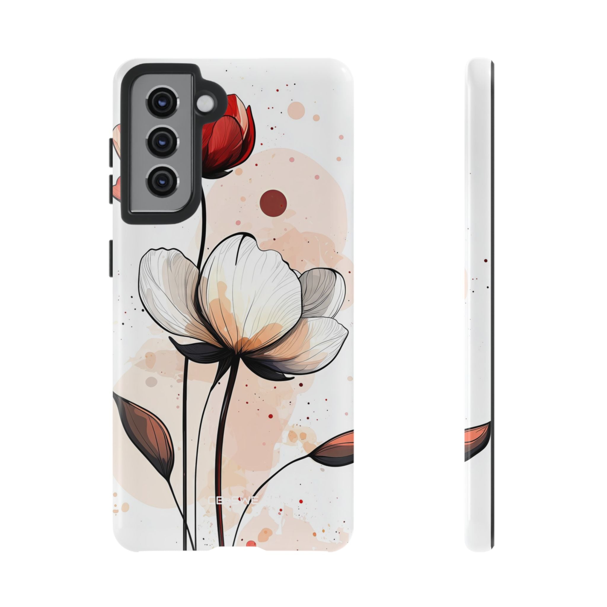 Vibrant Floral Elegance - Samsung Case