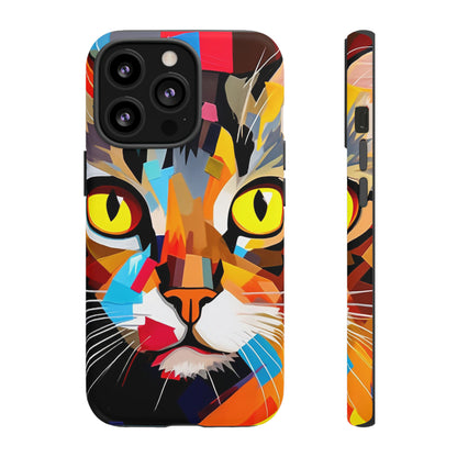 Abstract Kitty Palette Samsung Case (Protective)