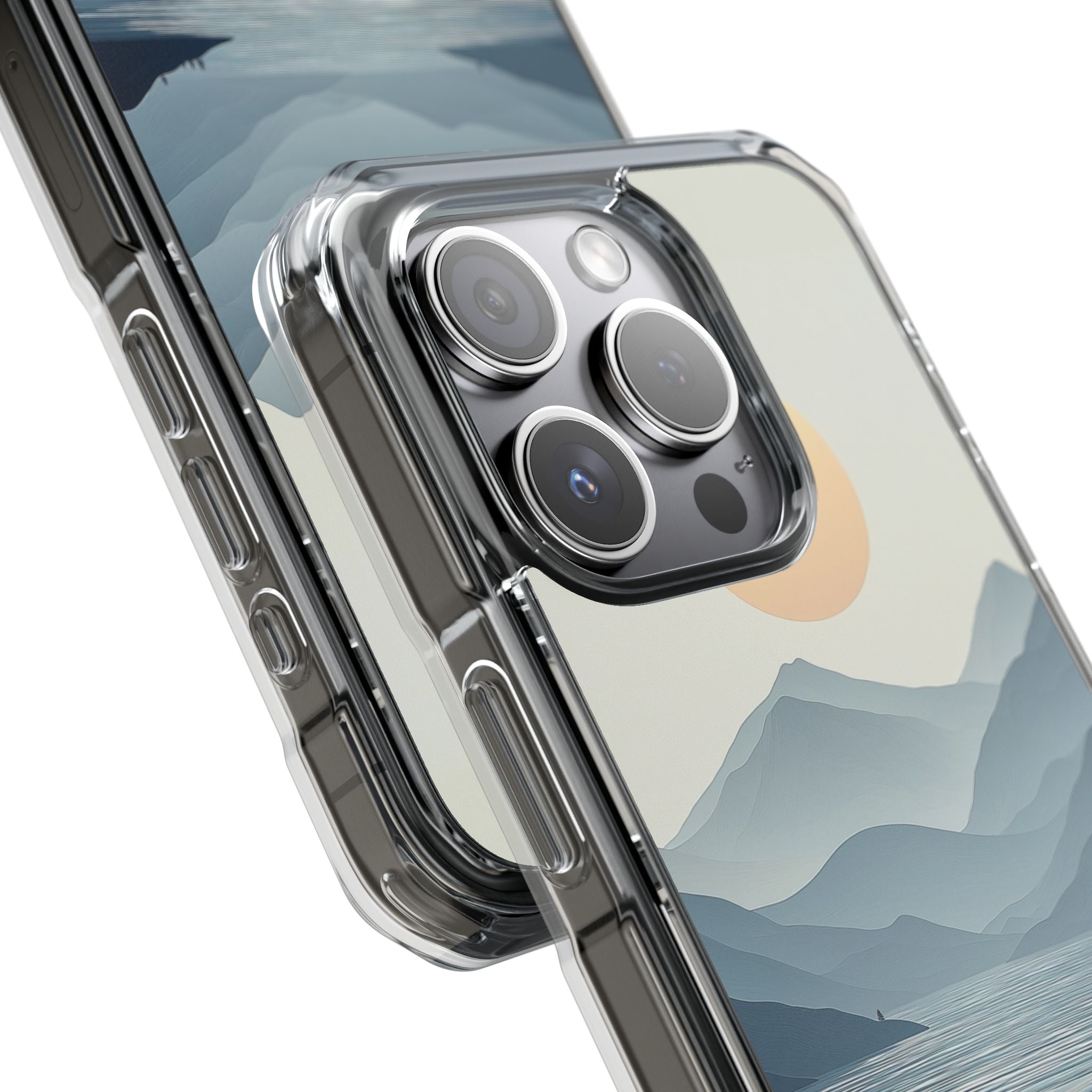 Gentle Waves Reflect iPhone Case - Impact