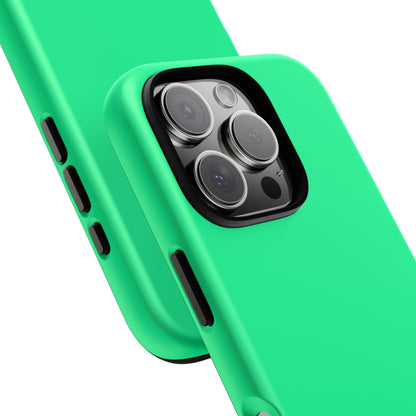 Medium Spring Green iPhone 16 - Tough Phone Case