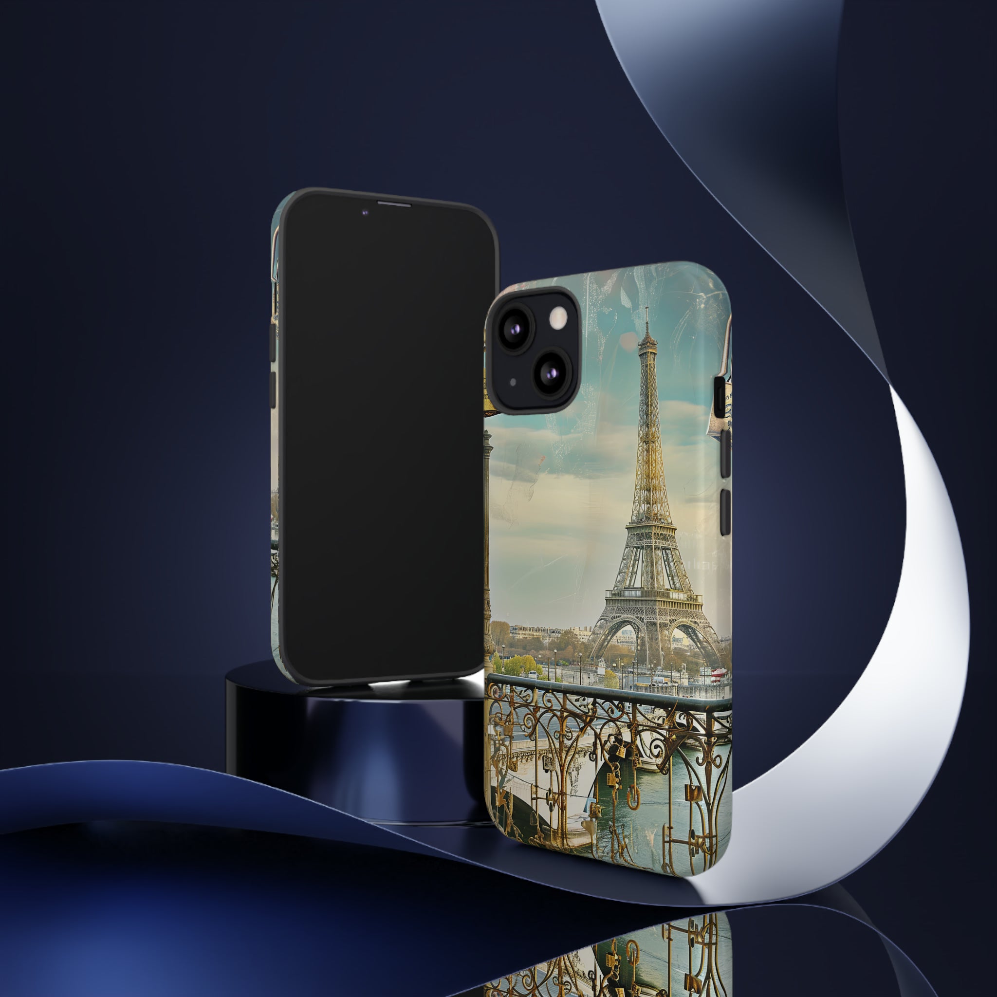 Parisian Love Landmarks - Protective Phone Case