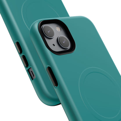 Dark Cyan iPhone 14 | Tough+ Phone Case