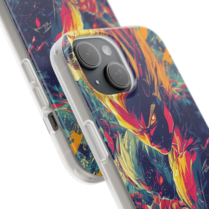 Yellow Fury iPhone 15 Case - Soft