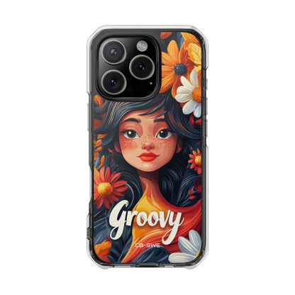 Floral Girl Smiles iPhone Case - Impact