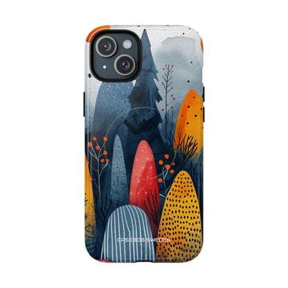 Whimsical Nature - Tough + MagSafe® iPhone 15 Phone Case